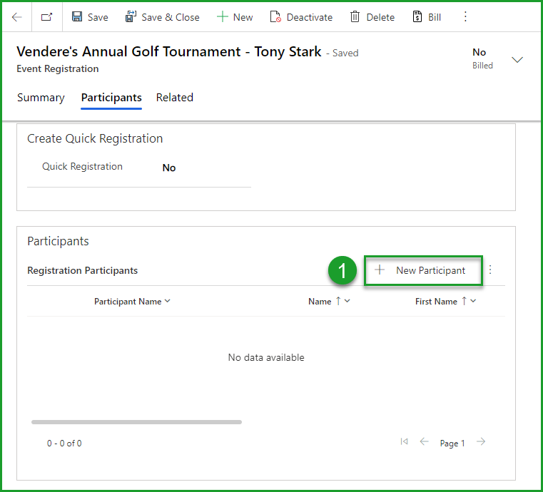 Add Participants