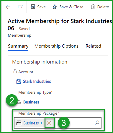 Change Membership