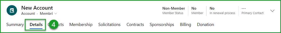 Details Tab