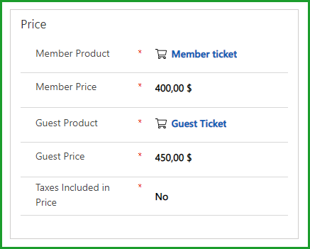 Price