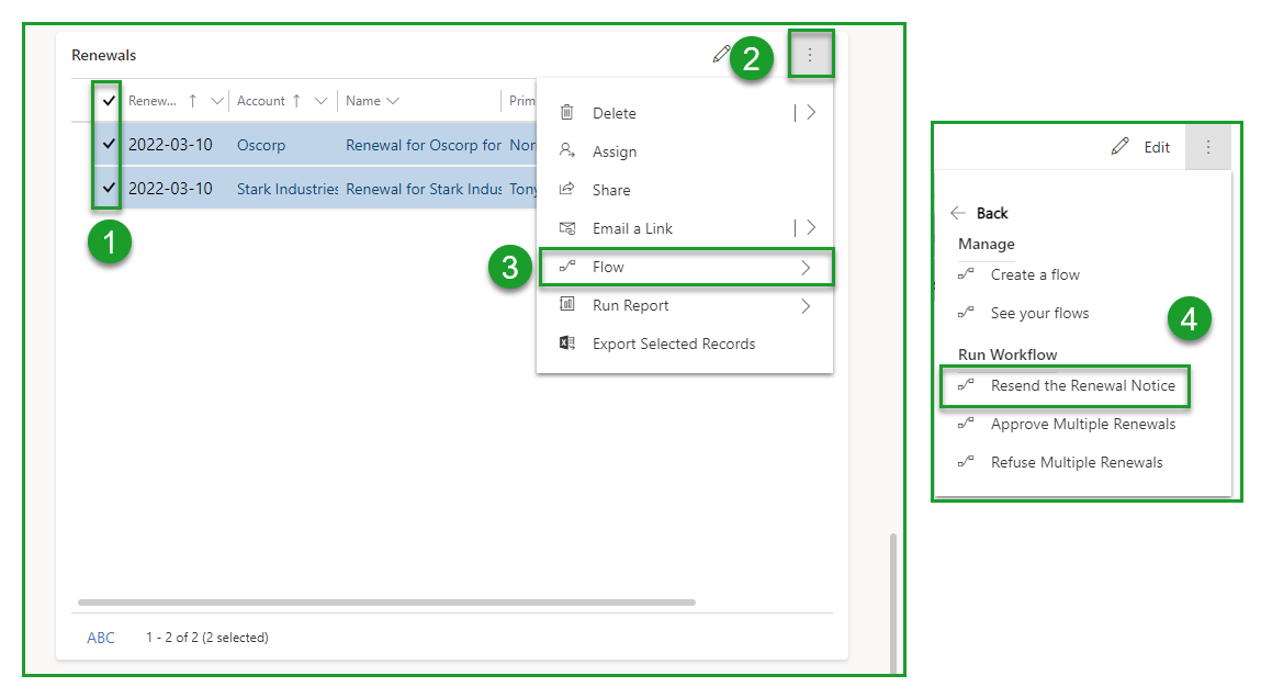 Resend Multiple