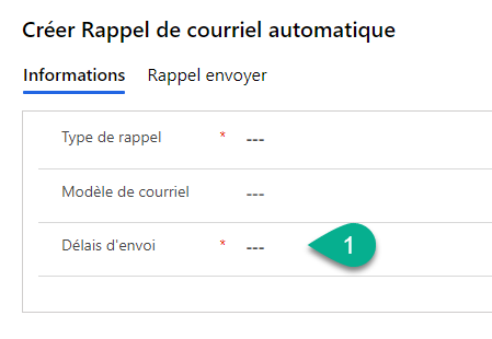 Configure reminders