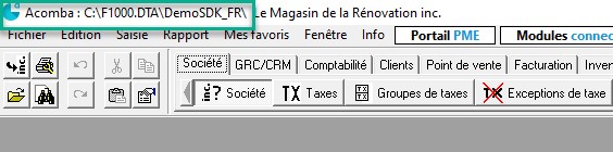 Synchronisation comptable