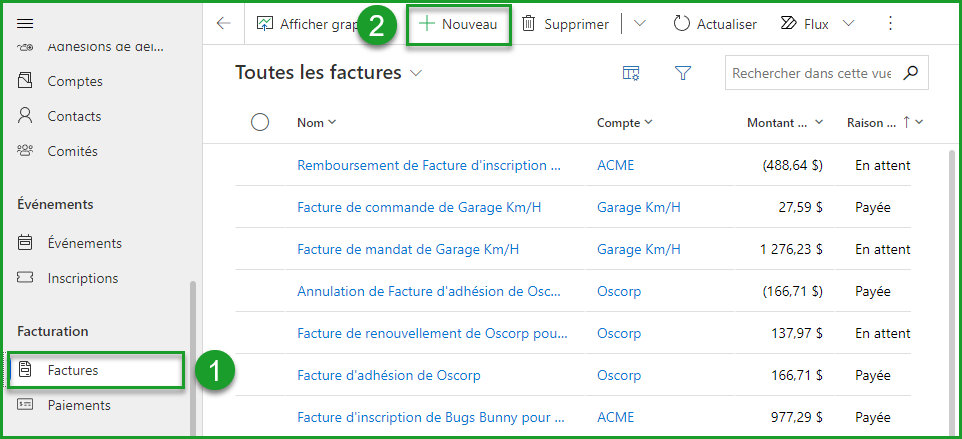 Create Invoice