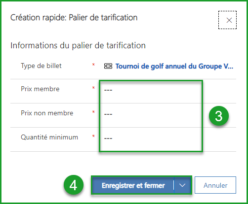 Tarif par palier